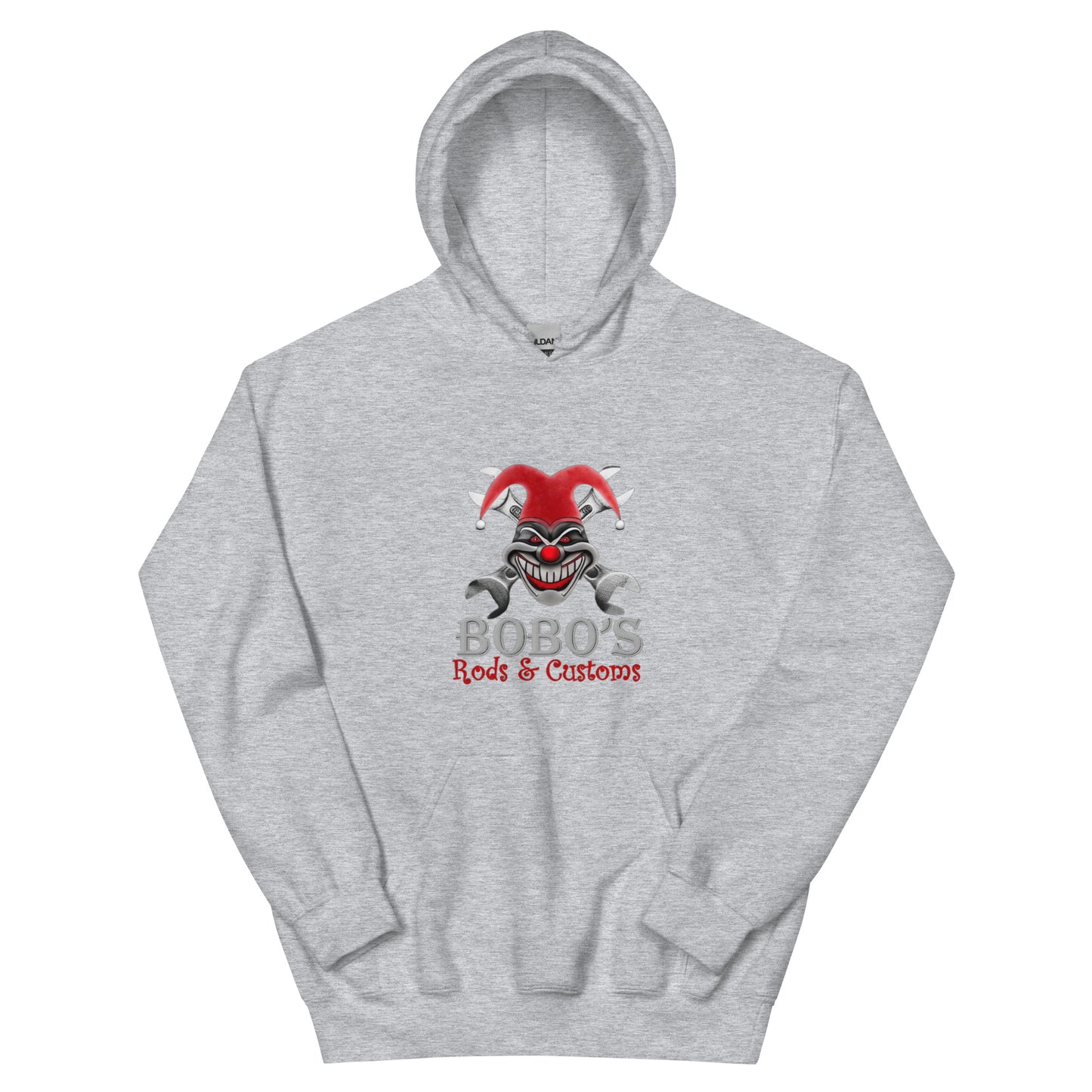 A Bobo's Rods & Customs Unisex Hoodie