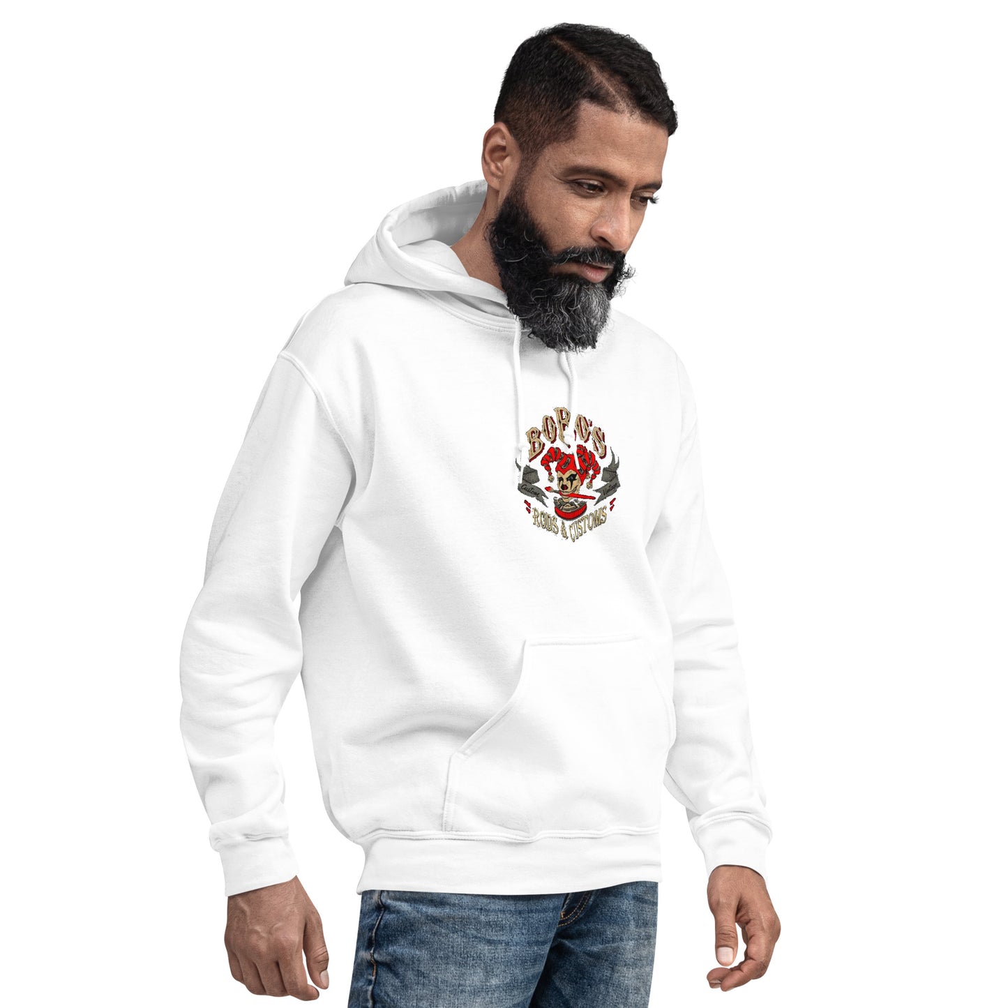 Bobo's Paintbrush Clown | Unisex Hoodie