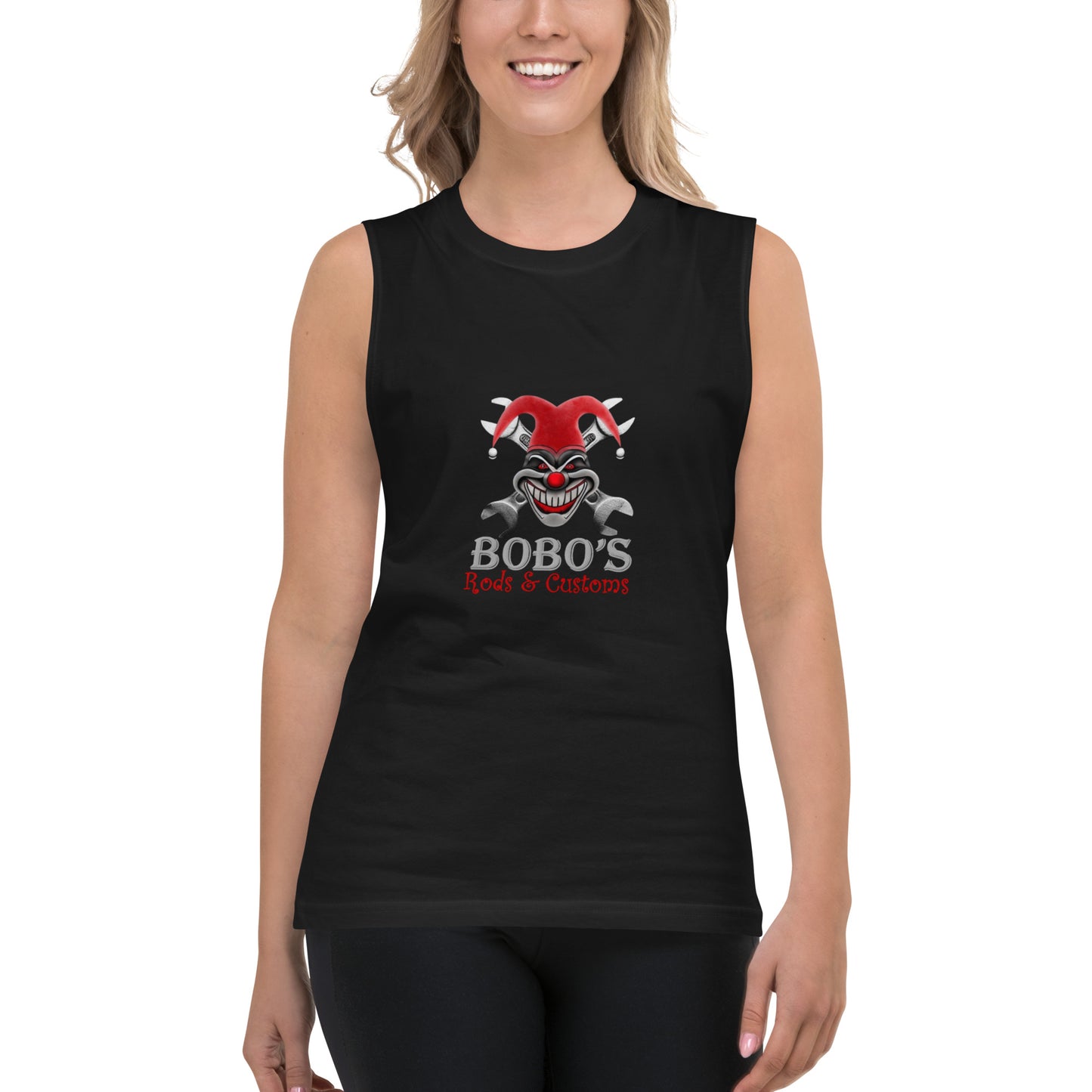 A Bobo's Rods & Customs Muscle Shirt-Unisex