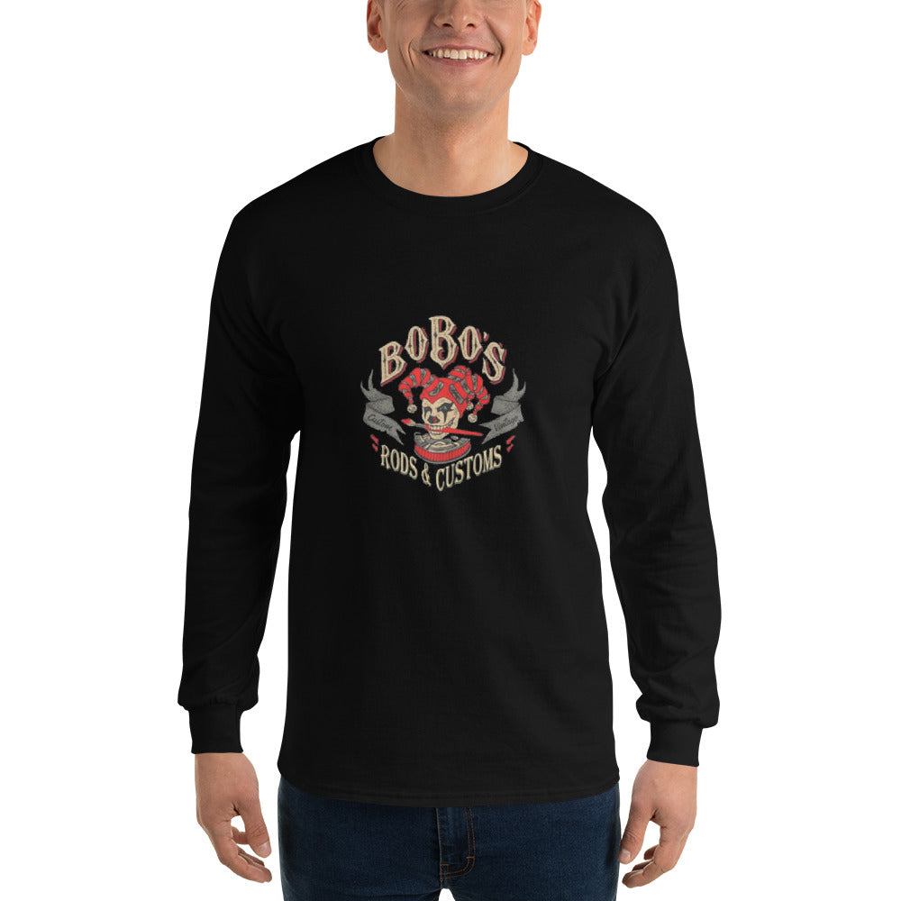 Bobo's Rods & Customs Men’s Long Sleeve Shirt