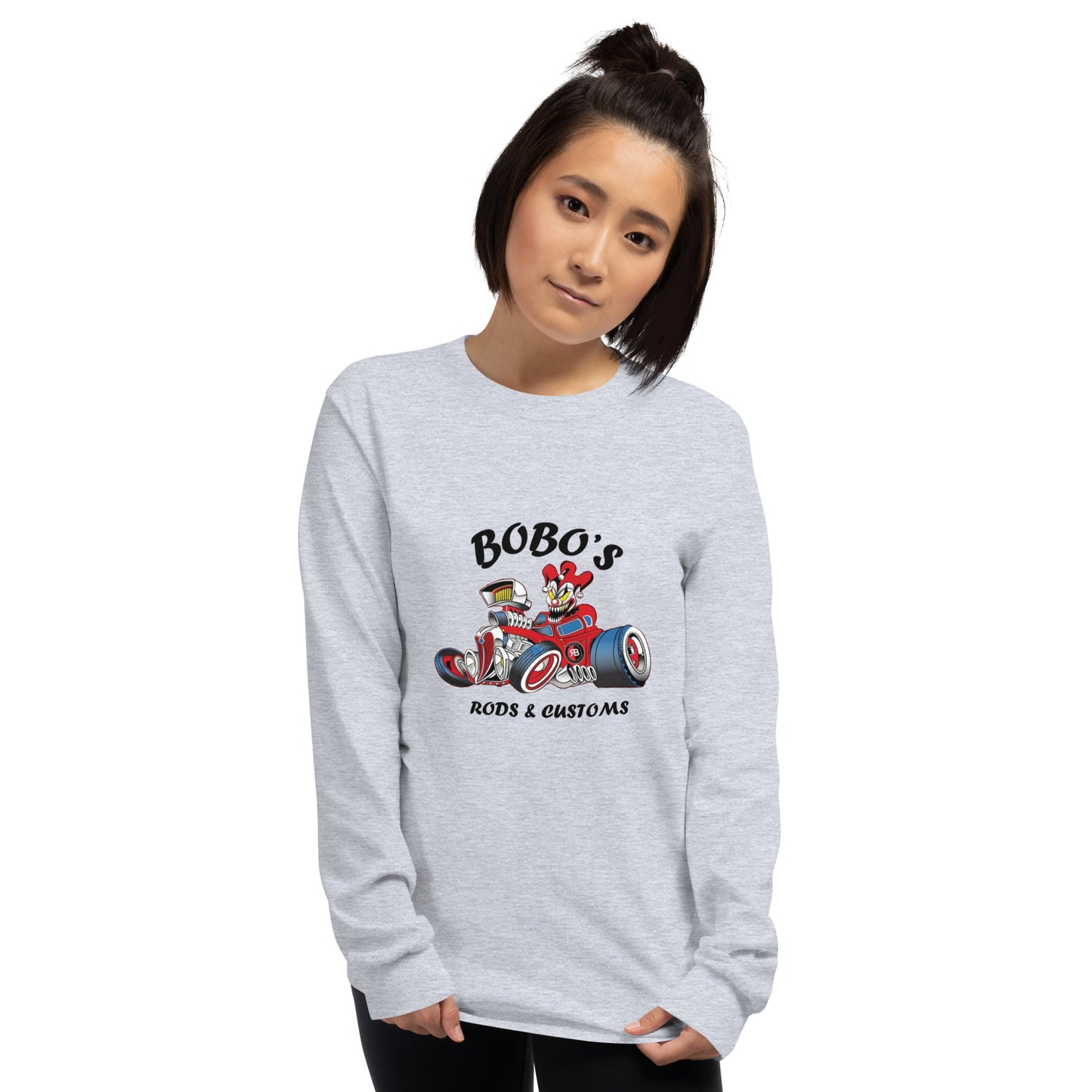 Bobo's Rods & Customs Long Sleeve Shirt