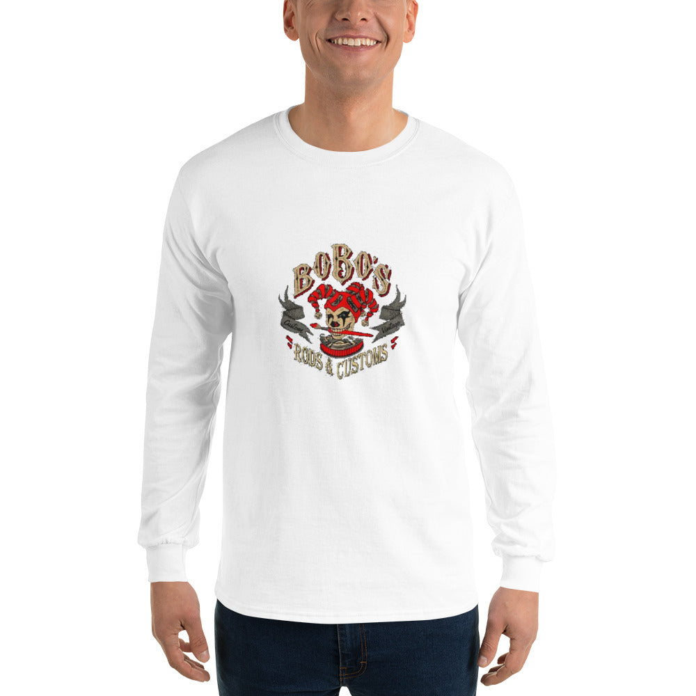 Bobo's Rods & Customs Men’s Long Sleeve Shirt