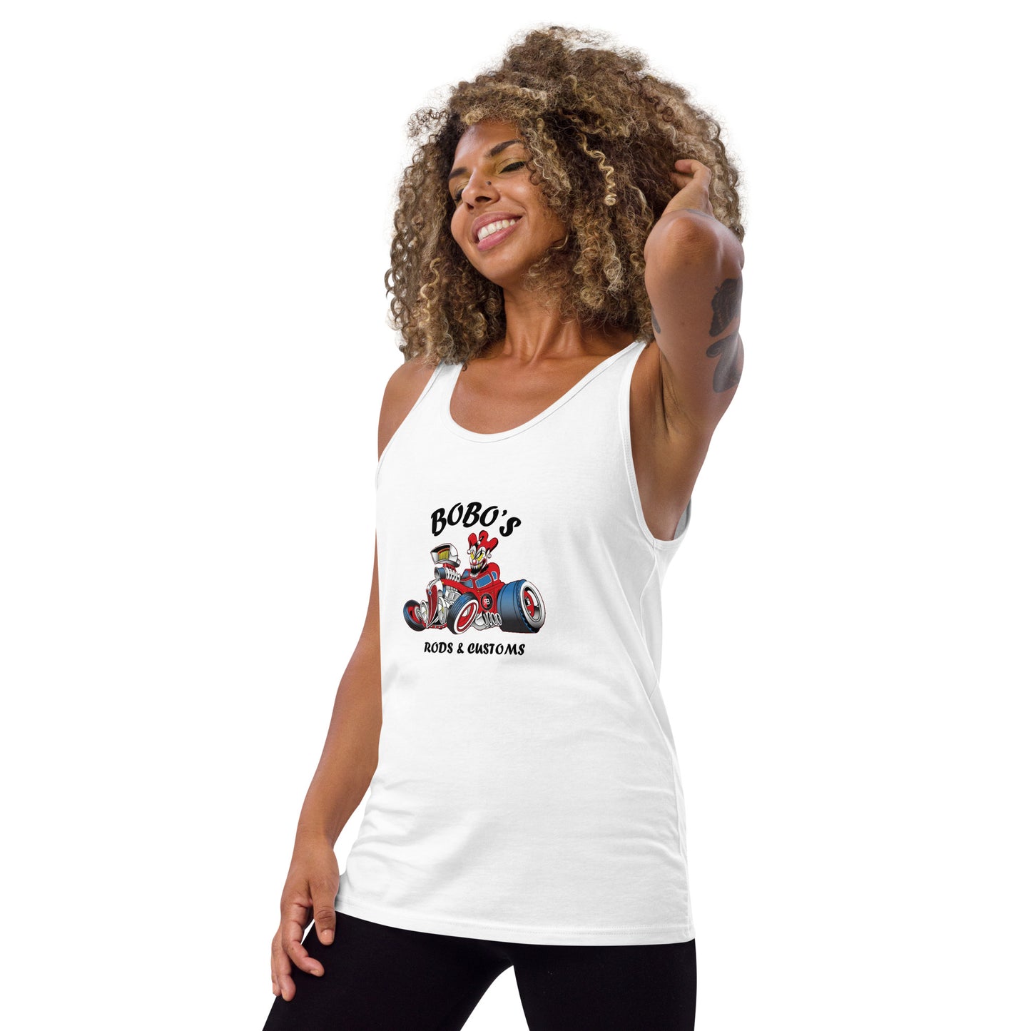 Bobo's Rods & Customs Tank Top