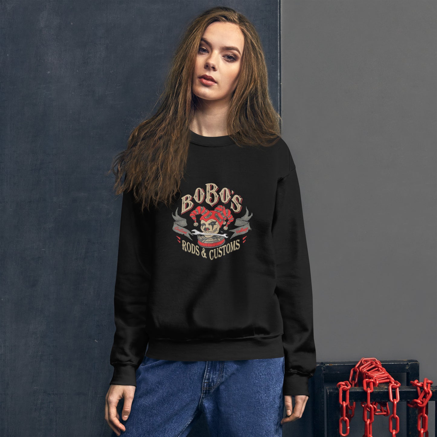 Bobo's Rods & Customs  Sweatshirt