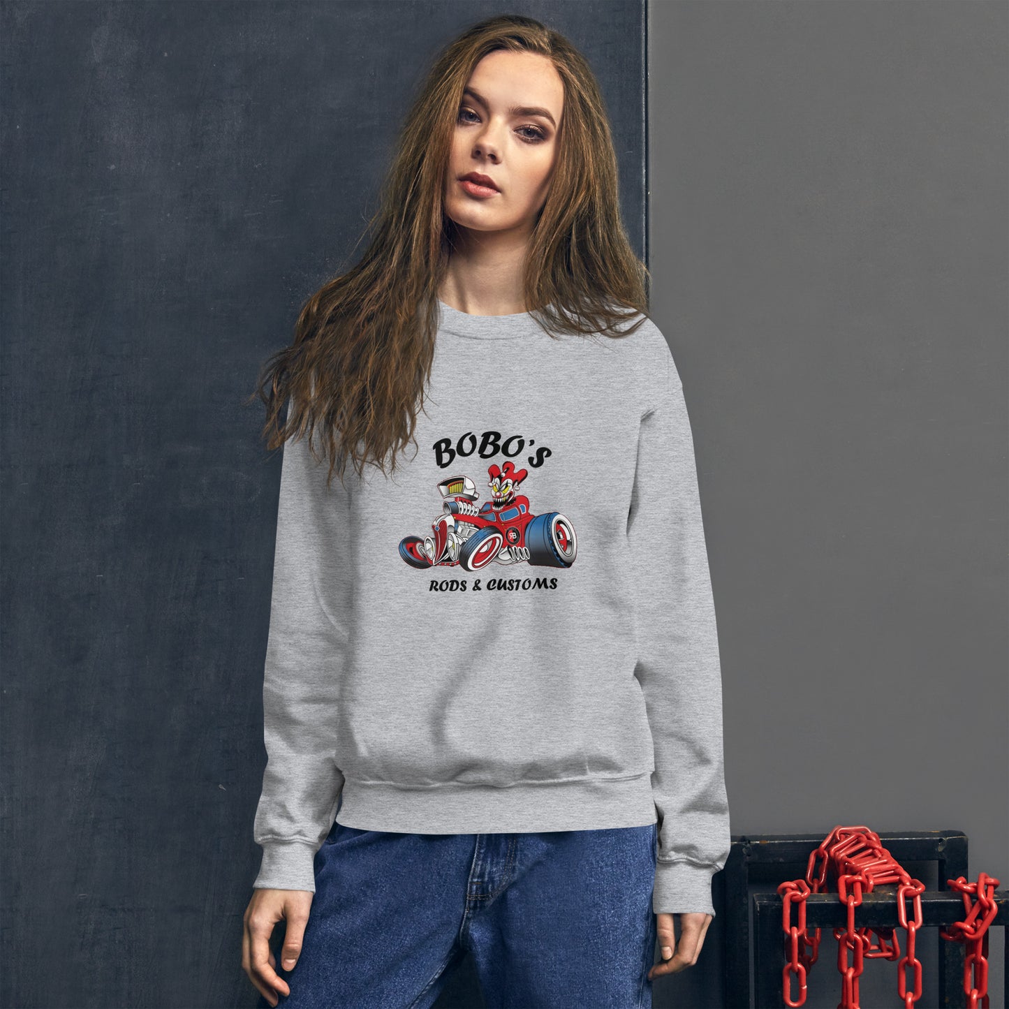 Bobo's Rods & Customs Sweatshirt