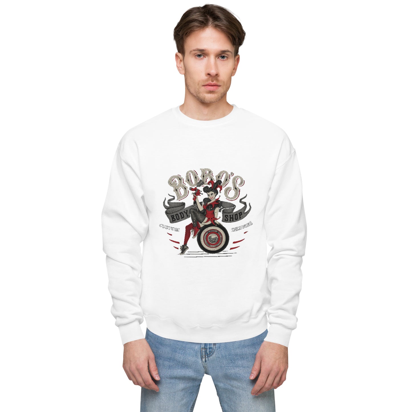 Bobo's Body Shop Fleece Sweatshirt