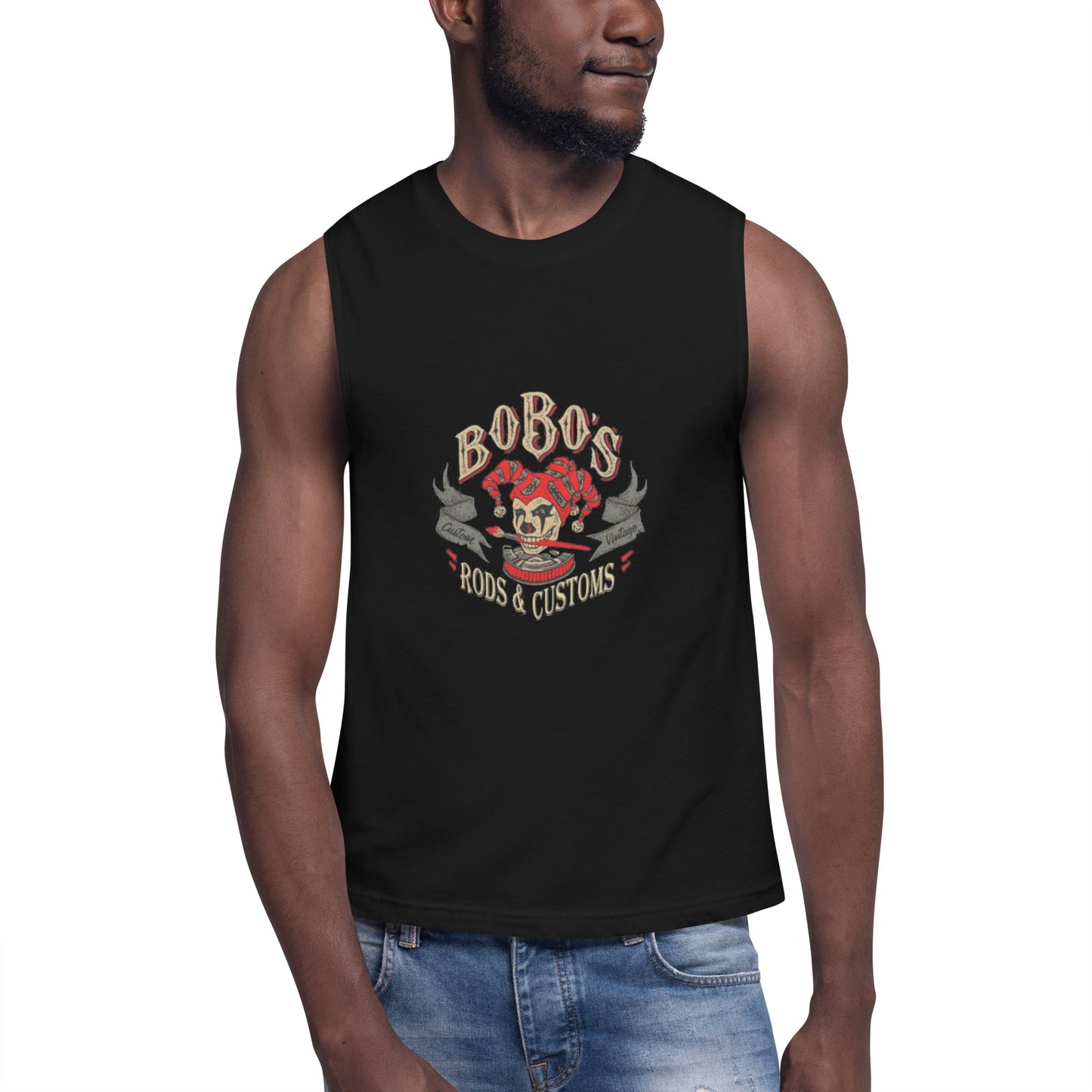 Bobo's Rods & Customs Muscle Shirt