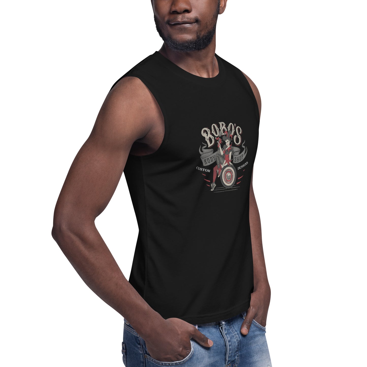 Bobo's Body Shop Tank Top Pin-Up