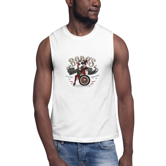 Bobo's Body Shop Tank Top Pin-Up