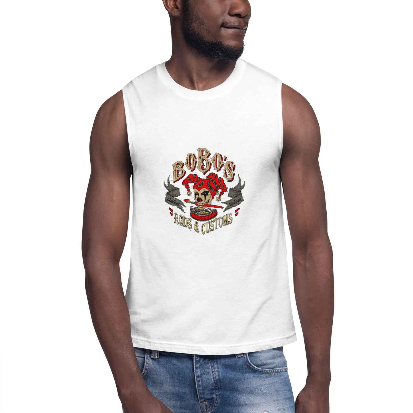 Bobo's Rods & Customs Muscle Shirt